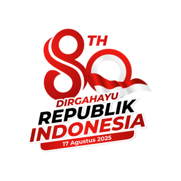 Link Download Logo HUT ke-80 RI Lengkap Filosofi, Konsep Visual dan ...